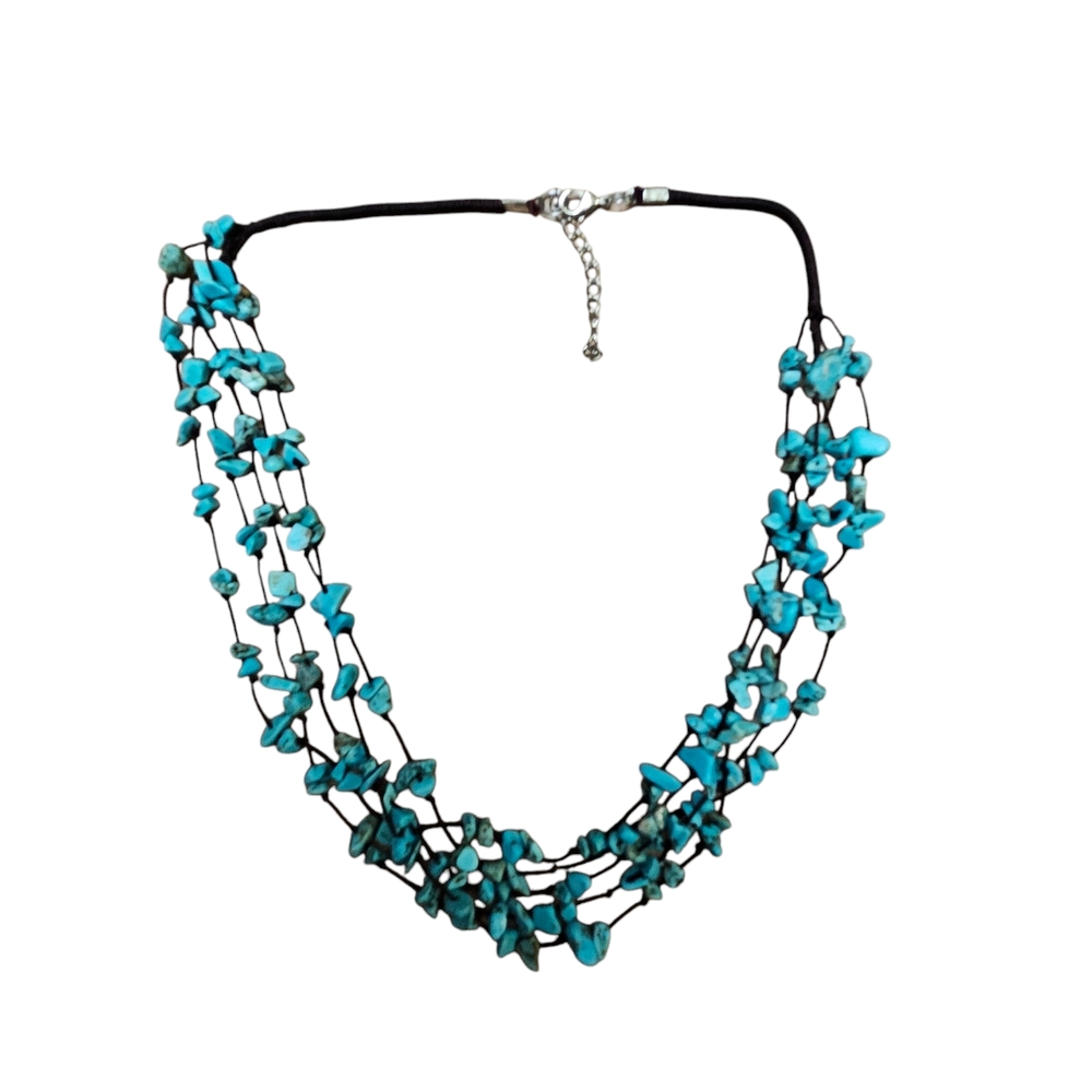 Turquoise Beaded Necklace